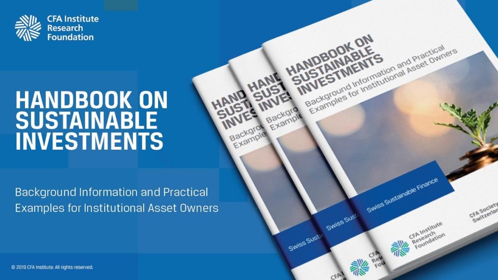 Handbook on Sustainable Investing