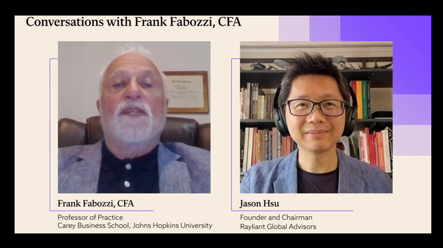 Conversations with Frank Fabozzi, CFA, Featuring Jason Hsu
