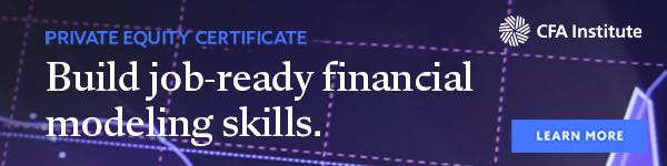 private equity cert this one 1