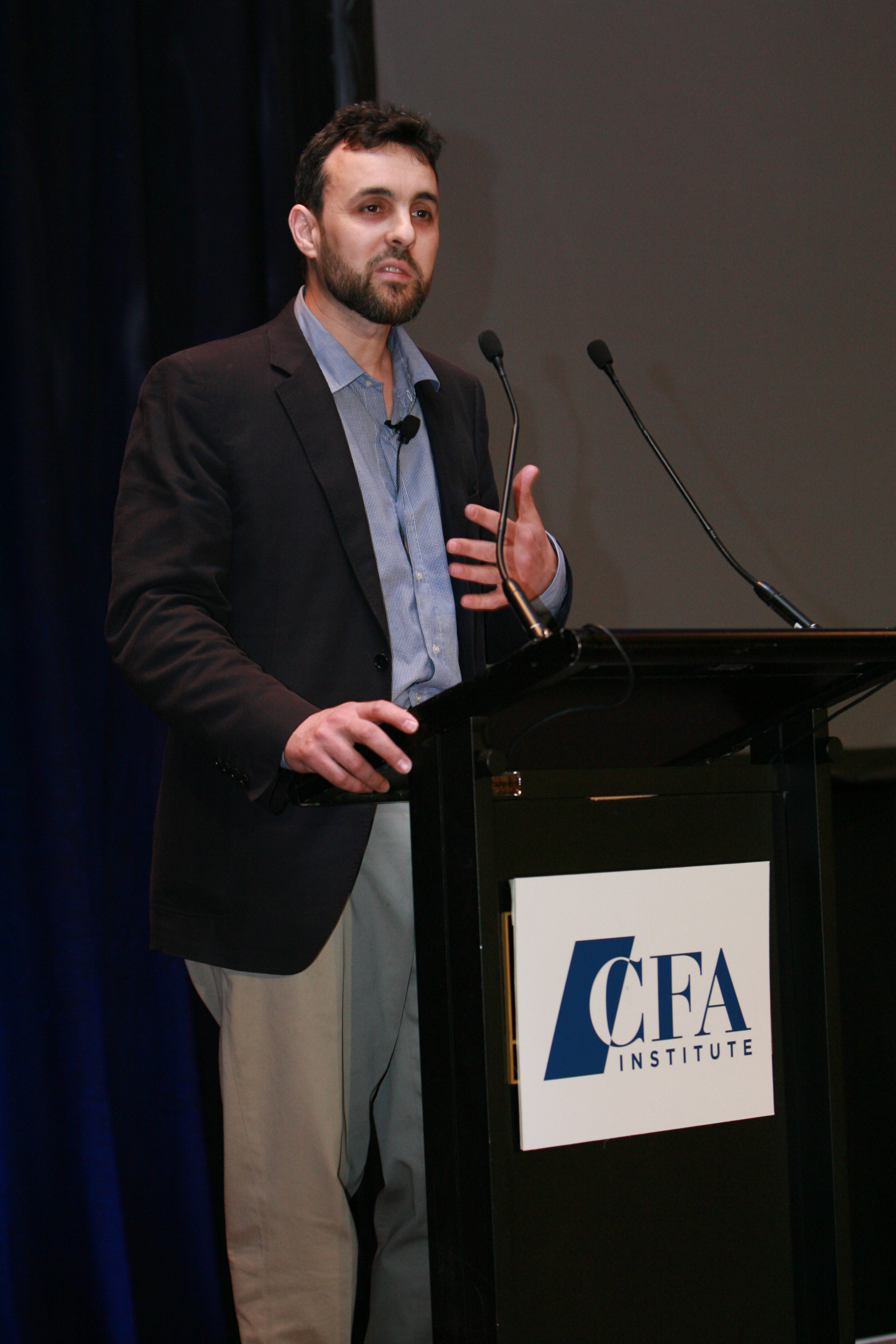 Tarek El Diwany at the CFA Institute Middle East Investment Conference